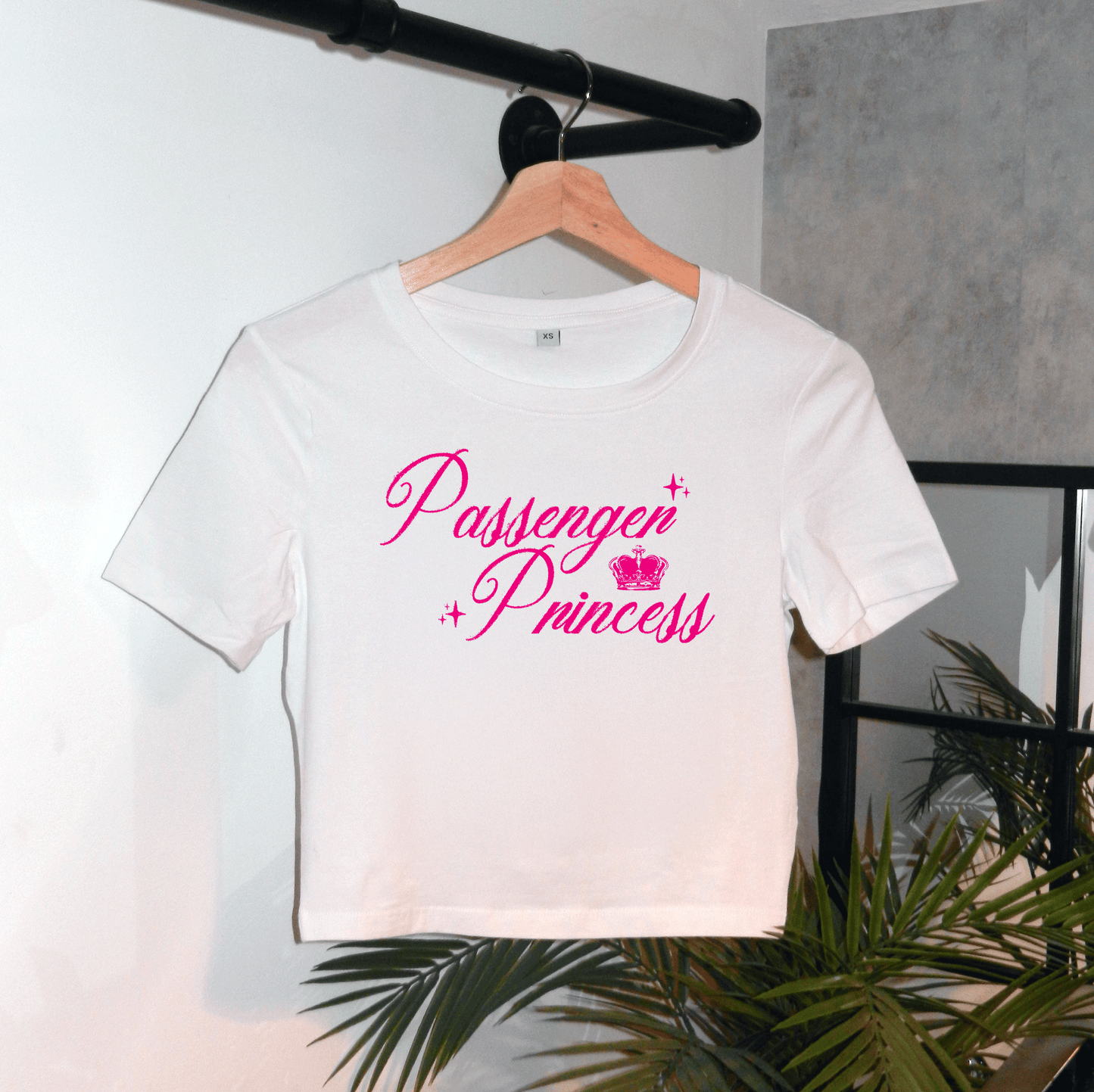 'Passenger Princess' Slogan Baby tee